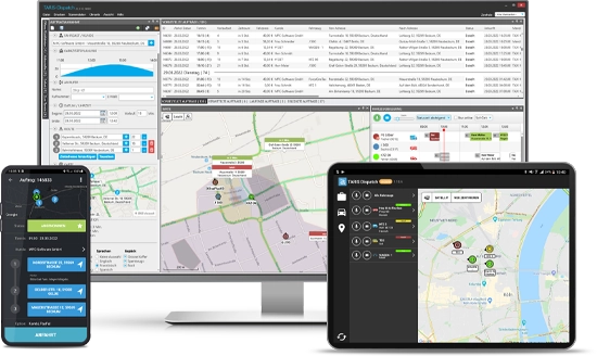 TARIS-Dispatch - Disposition für Personenbeförderer