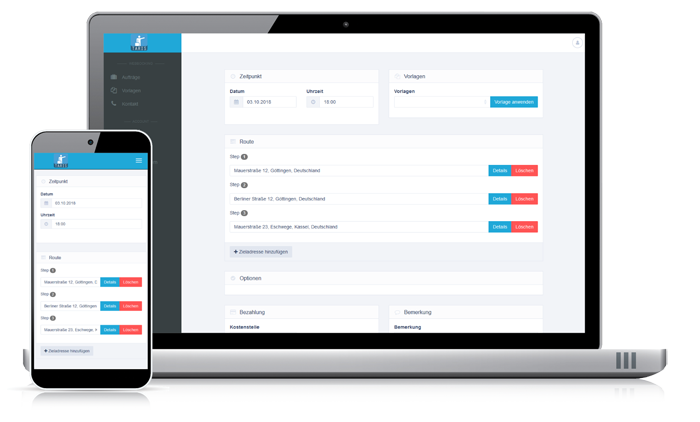 TARIS-Webbooking - Das Online Booking System für Personenbeförderer